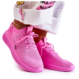 PS1 Dam Sportskor Sneakers Tyg Rosa Storia