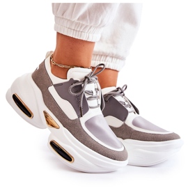 PS1 Sport Sneakers för kvinnor Vit-grå New Horizon