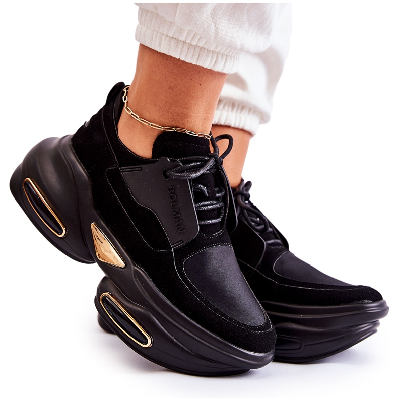 PS1 Dam Sneakers Sportskor Svart New Horizon