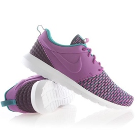 Nike Roshe Nm Flyknit Prm 746825-500 skor Lila purpur