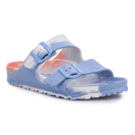Birkenstock Arizona Eva W 1022447 Coral Peach Multi blå