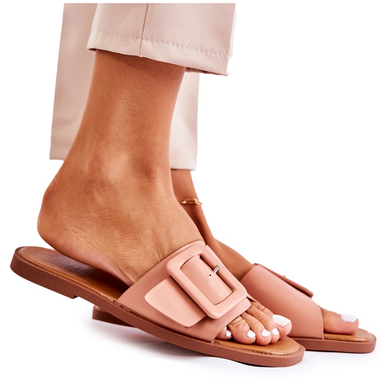 Modetofflor för kvinnor för sommaren Rosa Sylvia