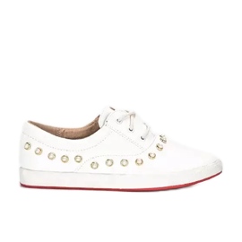 BM Koois vita barnsneakers ['vit']