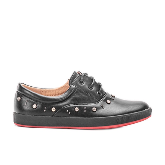 Svarta barnsneakers från Fosses