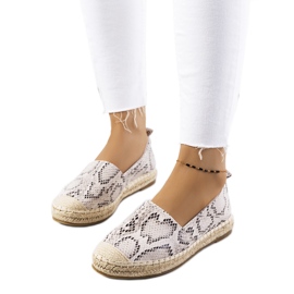 Cergy beige espadrillor för kvinnor brun