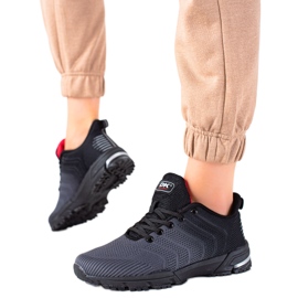 DK Bekväma sportskor svart grå