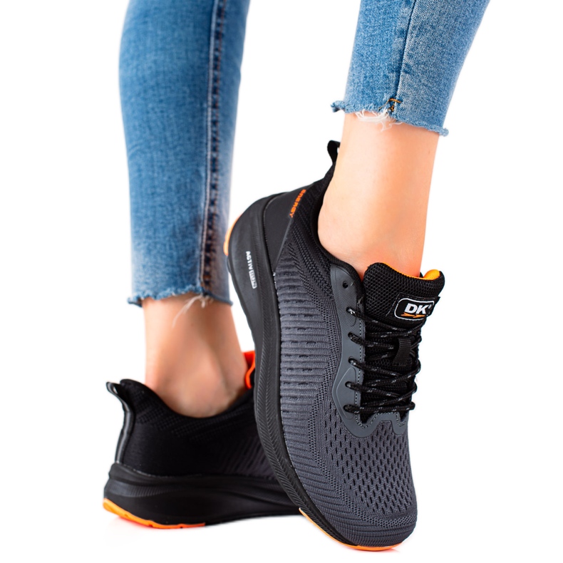 Klassiska DK Sportskor svart grå