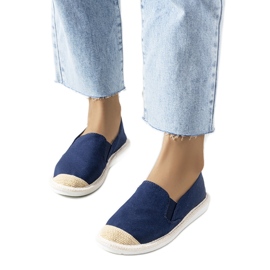 Blå sandaler från Costa violett marinblå