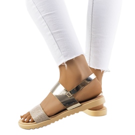 Laval gyllene damsandaler