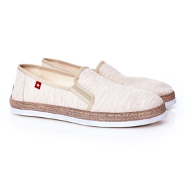 Herr Espadrilles Big Star HH176001 Beige