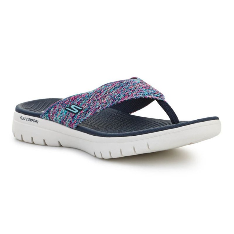 Skechers On-The-Go Flex Accent W 140284-NVMT marinblå