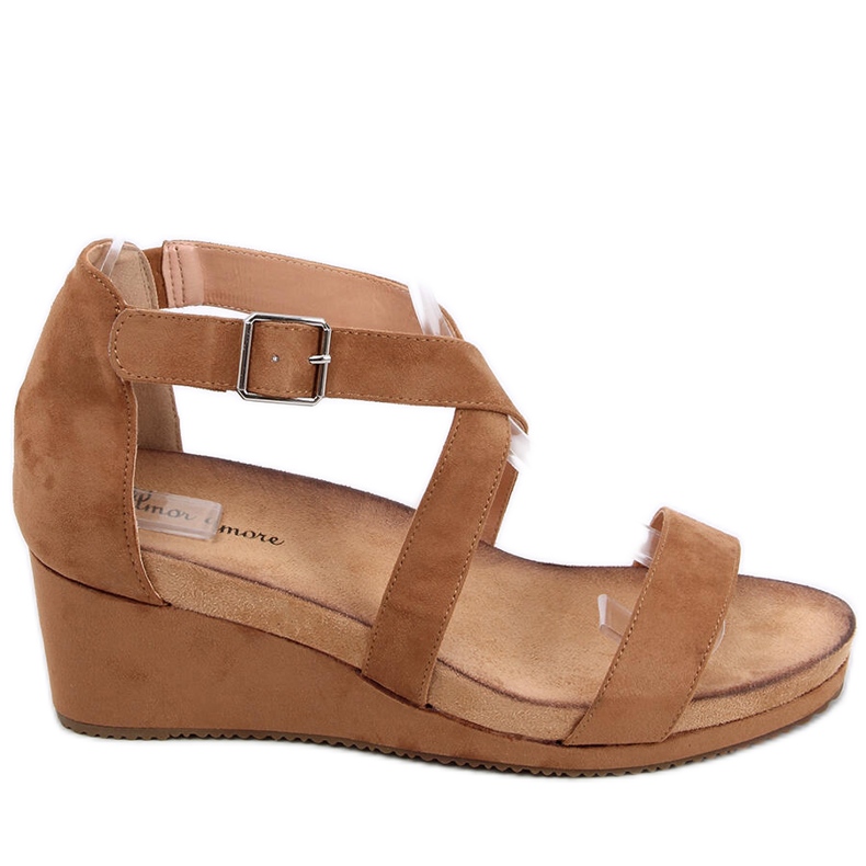 Kilsandaler Ashlyn Camel brun