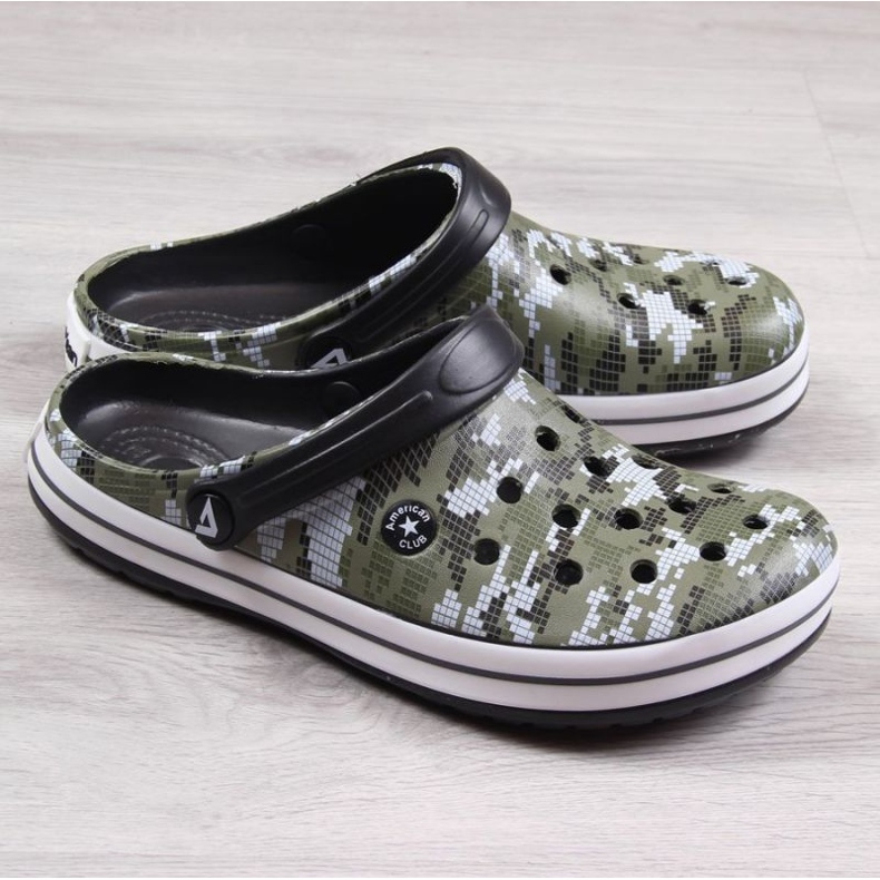 American Club M AM579B camo tofflor