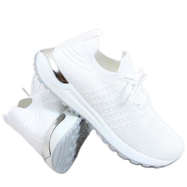 Lars White socksneakers vit