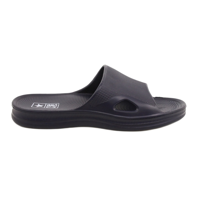News Kvinnors flip flops för Navy Blue Beach 20SD11-2520 blå