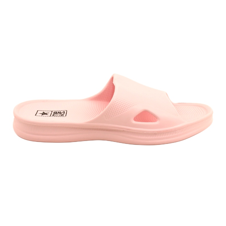 News Kvinnors flip flops för Powder Beach Pink 20SD11-2520 rosa