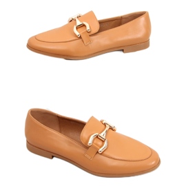 Tulip Camel loafers för kvinnor brun