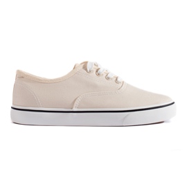 SHELOVET Sneakers för kvinnor beige