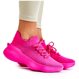 PS1 Dam Fuchsia Dalmiro Slip-On Sportskor rosa