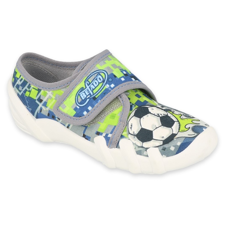 Befado barnskor 273Y334 grå mångfärgad grön