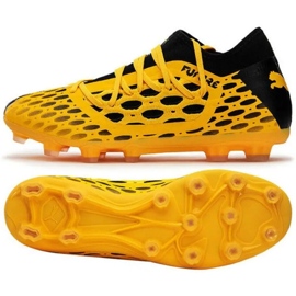 Puma Future 5.3 Netfit Hg M 105796 02 fotbollsskor mångfärgad apelsiner och röda
