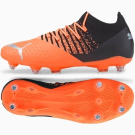 Fotbollsskor Puma Future Z 3.3 MxSG M 106760 01 orange apelsiner och röda