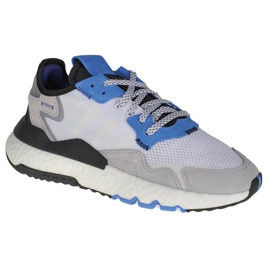 Adidas Nite Jogger Jr EE6440 skor blå grå