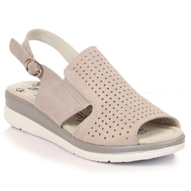 Kilsandaler T.Sokolski W SCA169 beige-silver