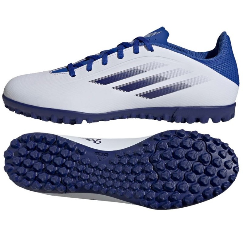 Adidas X Speedflow.4 Tf M GW7531 fotbollsskor mångfärgad vit