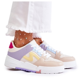 PS1 Damsportskor Beige Francis mångfärgad