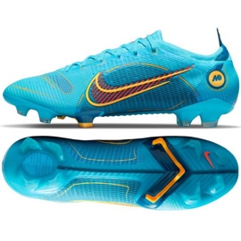 Nike Mercurial Vapor 14 Elite Fg M DJ2837 484-S fotbollsskor blå blå