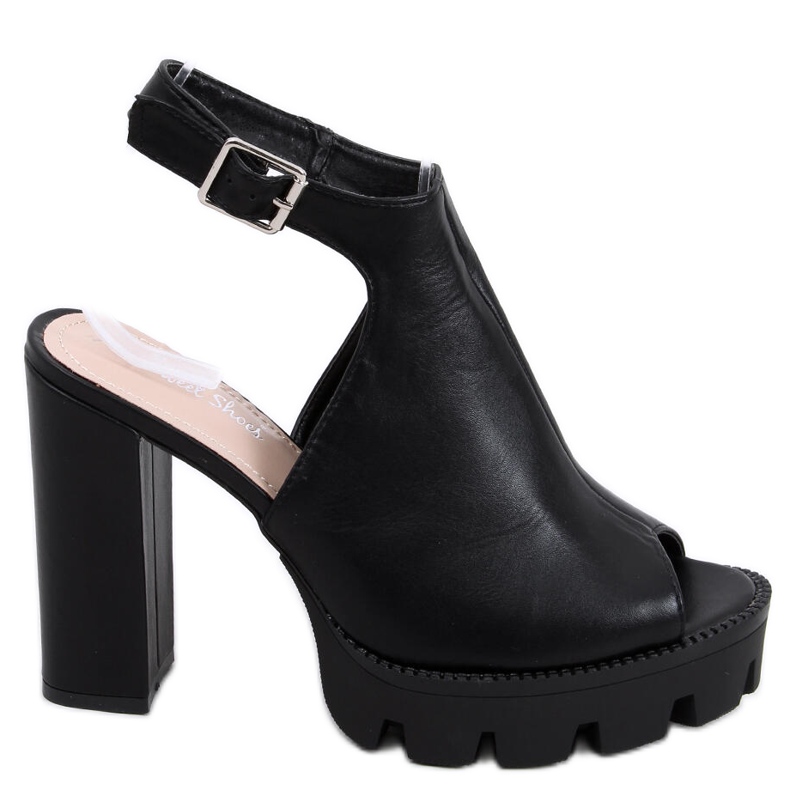 Sandaler på Rome Black-plattformen svart