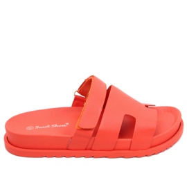 Tawny Orange damtofflor