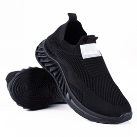 SHELOVET Slip-on sportskor svart