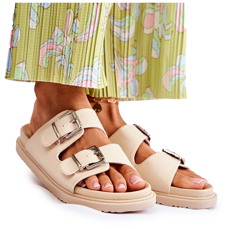 PJ1 Klassisk beige Slip-ons Weston för kvinnor