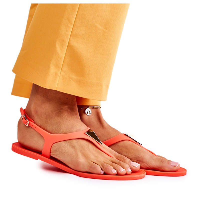 PH1 Damsandaler Neon Orange Storm