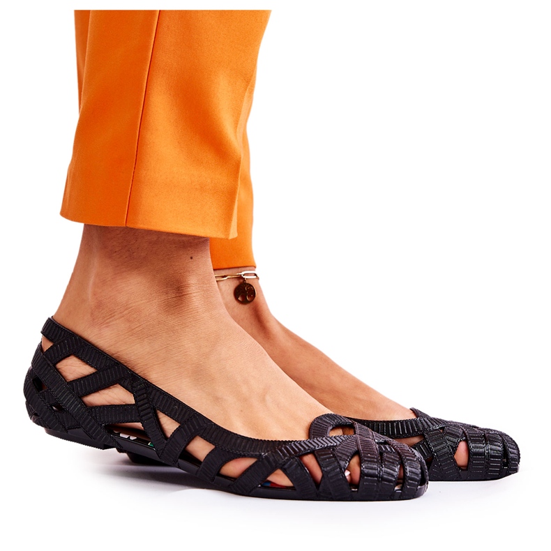 PH1 Svarta gummiballerinas Indila dam