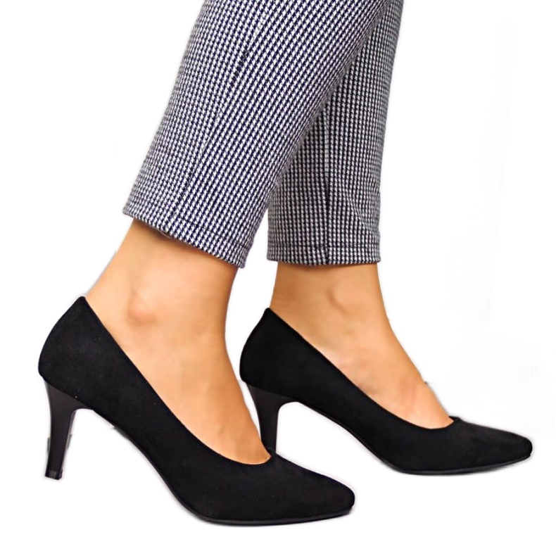 Svarta mocka pumps W Sergio Leone