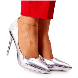 WS1 Silver Tissoria Snake Mönster Pins silver-