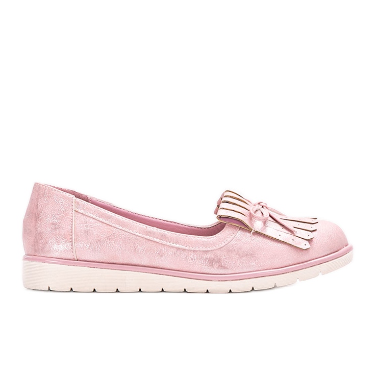 Lauretta rosa loafers
