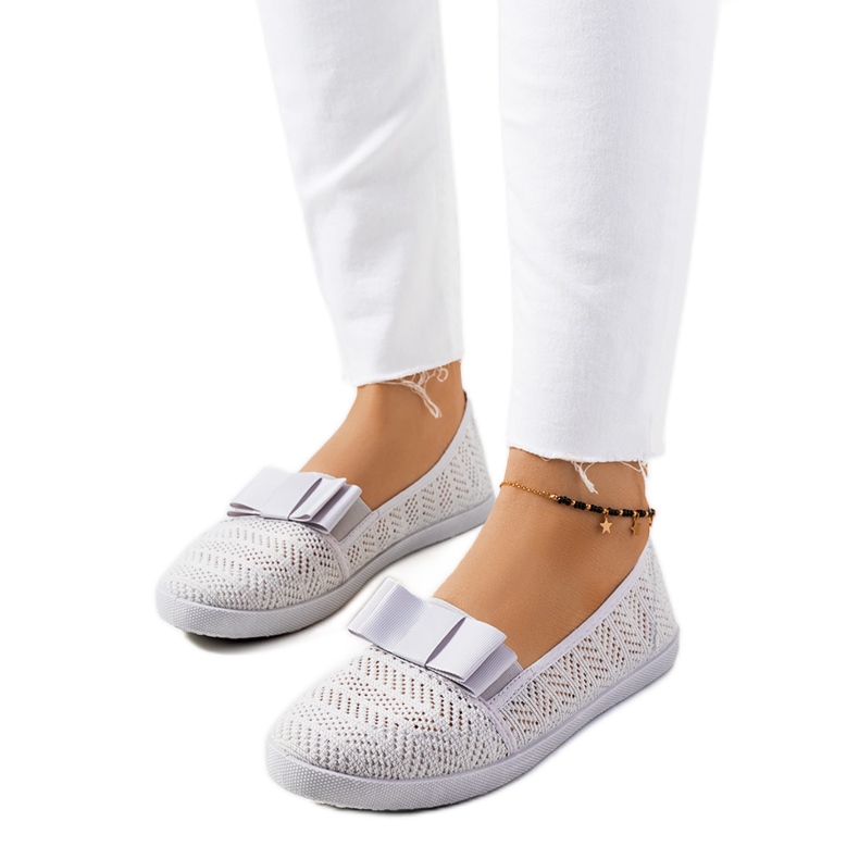 Zorda grå genombrutna sneakers