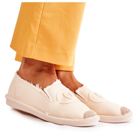 Klassiska beige Flaure Espadrilles för kvinnor
