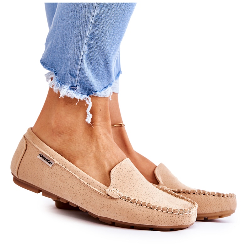 PH1 Loafers i mocka för kvinnor Beige Millare
