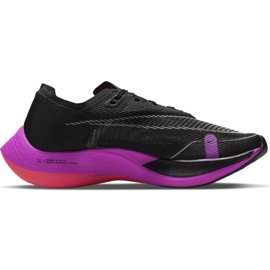 Nike ZoomX Vaporfly Next% 2 M CU4111-002 löparsko svart violett