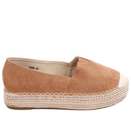 Callie Camel espadrillor för kvinnor brun