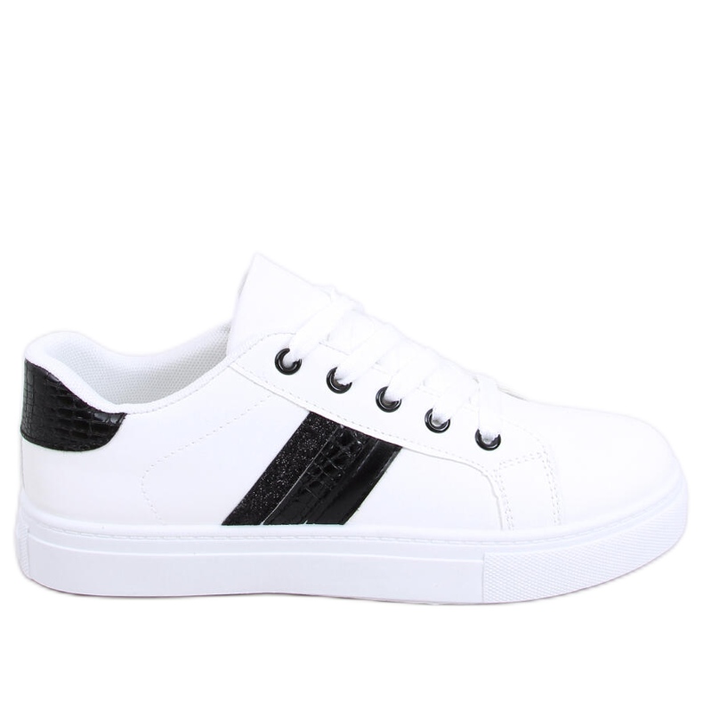 Maeve Black damsneakers vit svart
