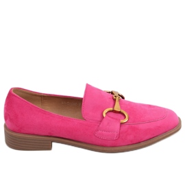 Linda Fushia loafers för dam rosa