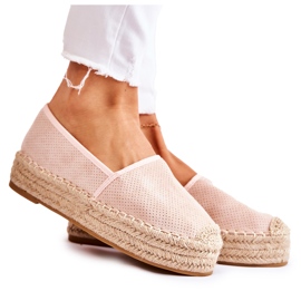 PG1 Espadriller för kvinnor på Rosa Marise-plattformen