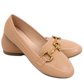 Alley Khaki loafers för kvinnor beige