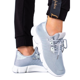 SHELOVET Lätta sportskor grå